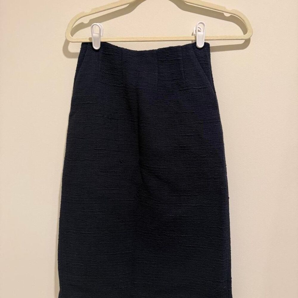 Babaton Women's Navy and Black Skirt